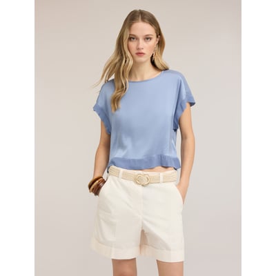 Blouse avec encolure bateau MOTIVI
