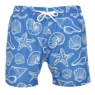 short de bain Montauk 2668 white seashell LES LOULOUS DE LA PLAGE