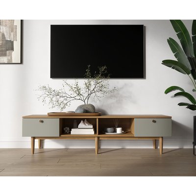Комод под TV с двумя ящиками из березы SO'HOME