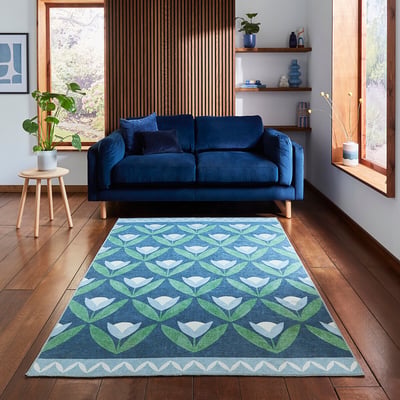 Tulip Trellis Washable Rug SCION