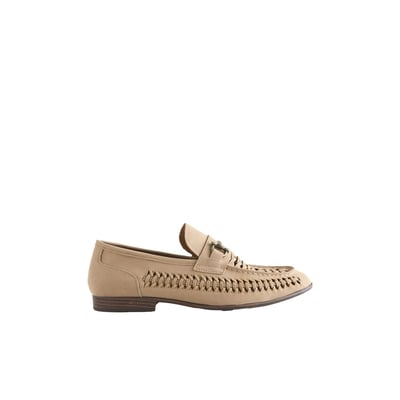Mocassins en suédine tressée NEXT