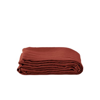 Drap de lit Songe Acajou SONGE CARRE BLANC