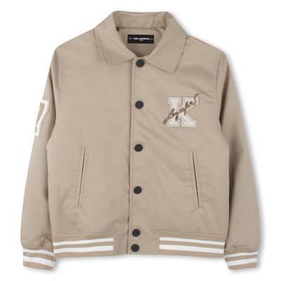 Blouson rembourré en sergé KARL LAGERFELD KIDS