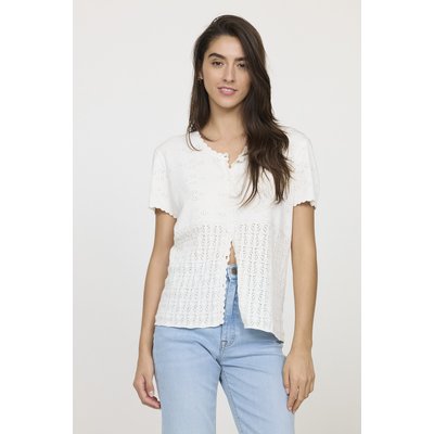 Maille manches courtes coton comfort AMINIA LEE COOPER