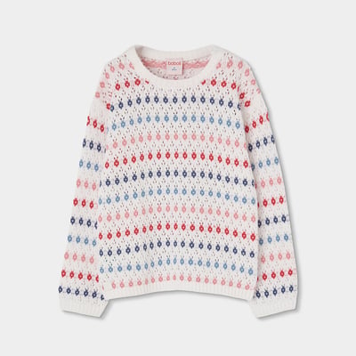 Pull fille coton BOBOLI