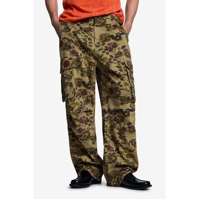 Pantalon cargo camouflage DESIGUAL