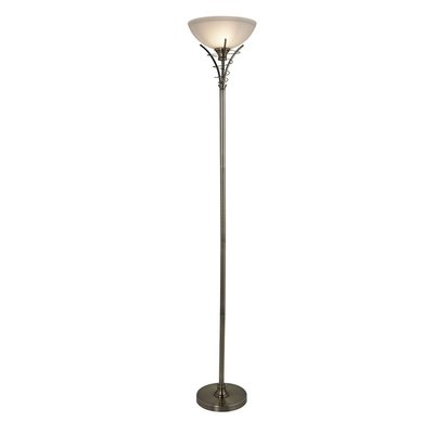 Lampadaire LINEA 1x60W E27 Laiton Antique BOUTICA-DESIGN