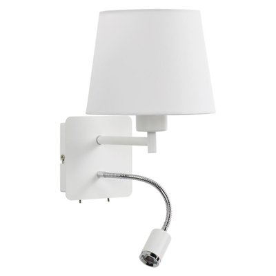 Applique Tete De Lit Flex Liseuse Blanc MILLUMINE
