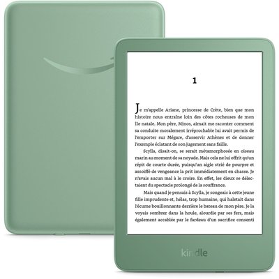 Liseuse eBook Kindle (modèle 2024) 16 Go Vert Matcha AMAZON