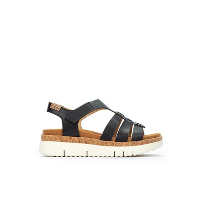 Sandales à semelles compensées cuir PALMA PIKOLINOS