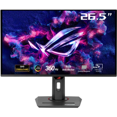 Ecran PC Gamer XG27ACDNG 27" QHD 360Hz QD-OLED HDR True Black 400 HDMI 2.1 USB-C 90W G-Sync ASUS