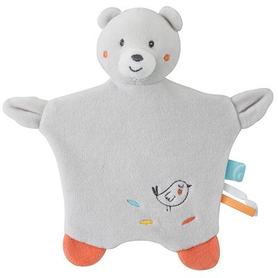 Petit doumou velours bio ours SUCRE D'ORGE