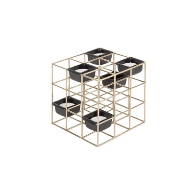 Photophore en métal design Tabia PRESENT TIME