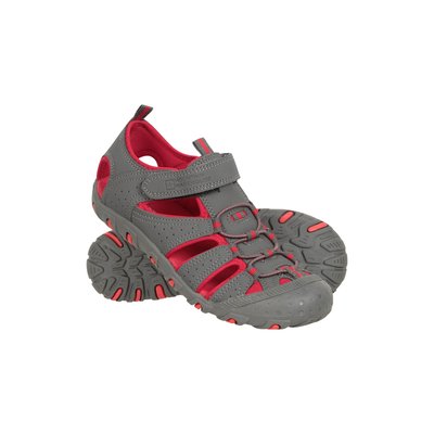 Sandales rouges fille La Redoute