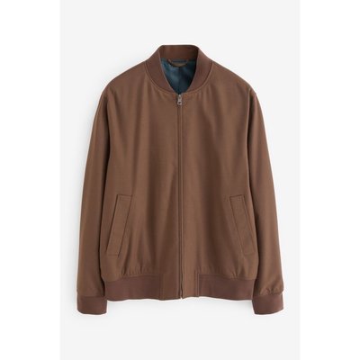 Blouson bombardier slim en flanelle NEXT