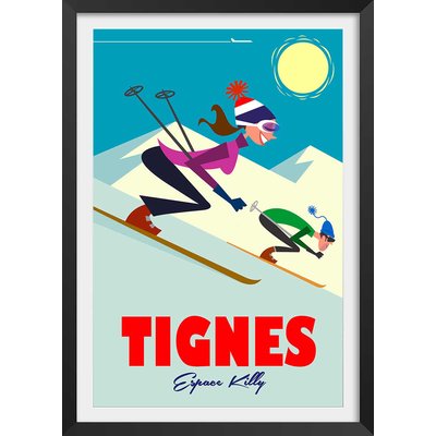 Affiche Ski à Tignes HEXOA