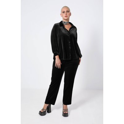 Chemise trapèze en velours uni JEAN-MARC PHILIPPE