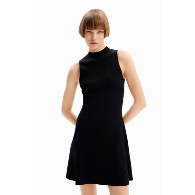 Robe patineuse courte tissu côtelé DESIGUAL