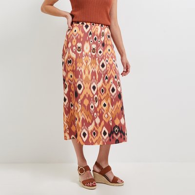 Jupe longue satin GRAIN DE MALICE