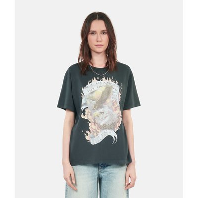 Cotton Crew Neck T-Shirt with Short Sleeves THE KOOPLES