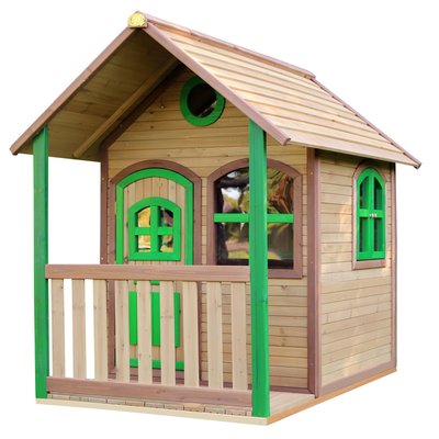 AXI Cabane enfant ALEX Brun vert AXI HOUSE
