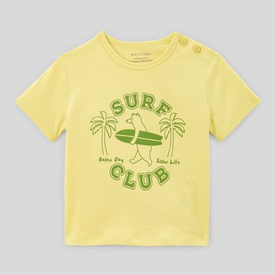 T-shirt manches courtes imprimé en coton BIO GOTS BOUT'CHOU