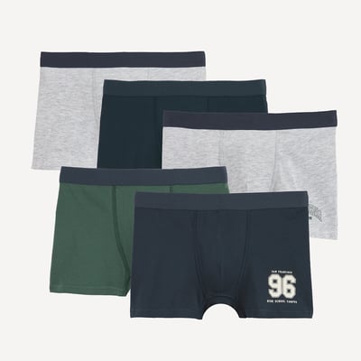 Lot de 5 boxers LA REDOUTE COLLECTIONS