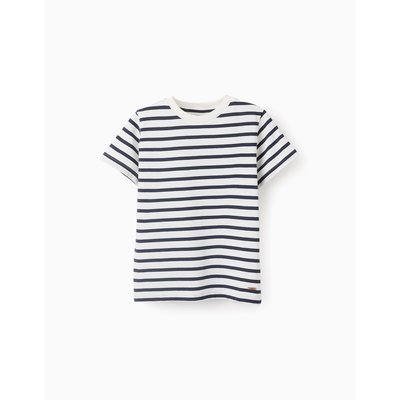 T-shirt en Coton à Rayures ZIPPY
