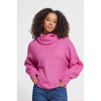 Pull en maille manches longues ICHI