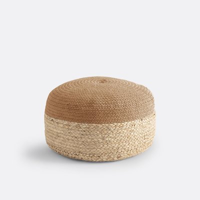 Zweifarbiger Hocker Popayan, Jute LA REDOUTE INTERIEURS