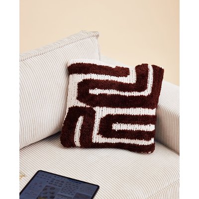 Kit Tricot Housse de coussin Kate PINGOUIN