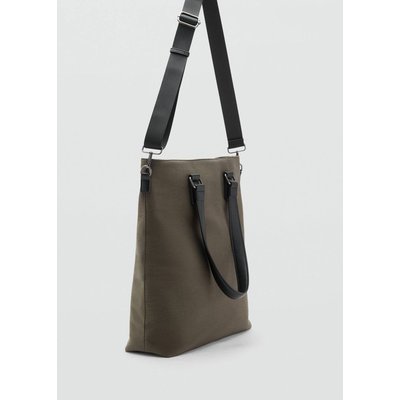 Sac shopper anses MANGO MAN