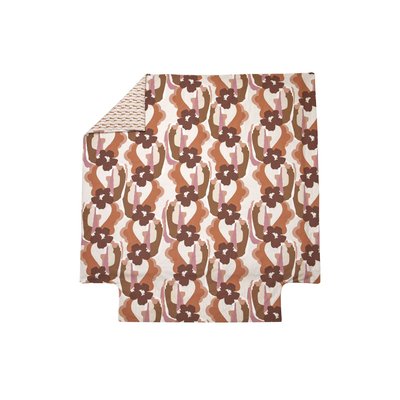 Housse de couette percale POP BLANC DES VOSGES
