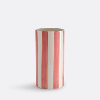 Vase en céramique à rayures, H25 cm, Jaoma LA REDOUTE INTERIEURS