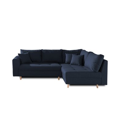 Canapé d'Angle droit en Tissu 4 places - RUNE LISA DESIGN