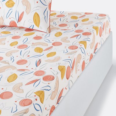 Drap housse coton bonnet 30 cm, Dessia LA REDOUTE INTERIEURS