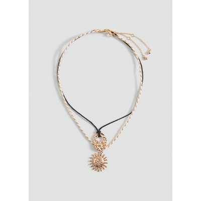 Pack 2 colliers combinés MANGO TEEN