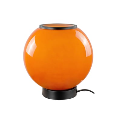 Lampe à poser en verre & métal, SILEA C-CREATION