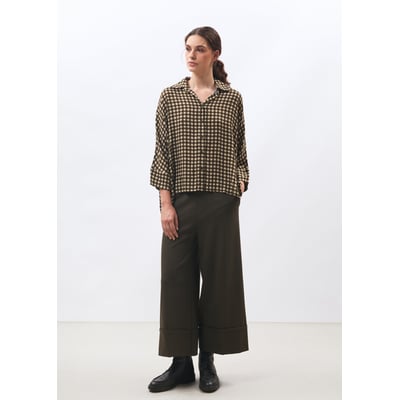 Pantalon large 7/8ème en milano HUMILITY