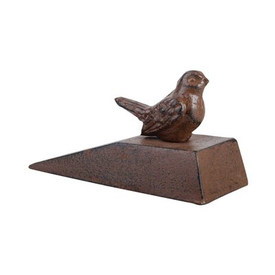 Cale porte Petit oiseau  en Fonte JARDINDECO