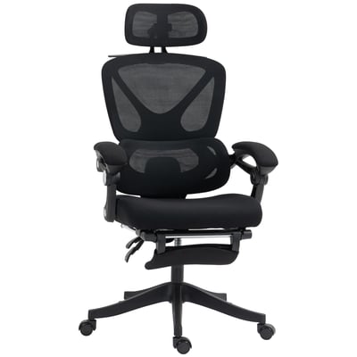 Chaise de bureau Maille (100 % polyester) HOMCOM