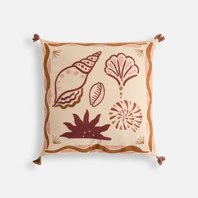Housse de coussin carrée 45x45, en coton, KIANA LA REDOUTE INTERIEURS