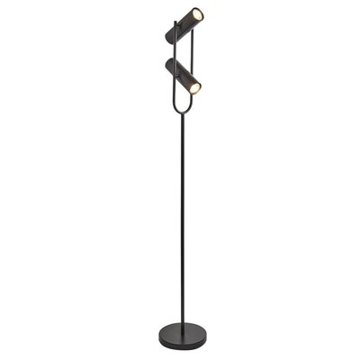 Lampadaire TELESCOPE 2x10W GU10 Noir BOUTICA-DESIGN