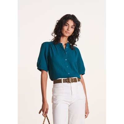 Chemise courte en coton biologique LA FEE MARABOUTEE