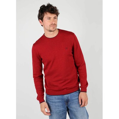 Essential Cotton Jumper with Crew Neck OXBOW