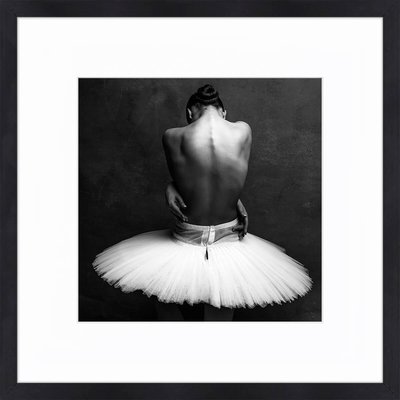 Tirage Sous-verre Encadré Ballerina's Back 60x60 Cm TIRAGE D'ART CEANOTHE
