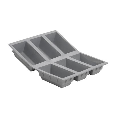 Moule pour 6 mini cake en silicone elastomoules DE BUYER