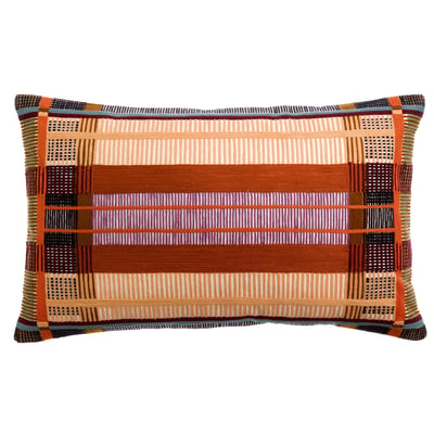 Coussin brodé Échappée Estivale EDEN
