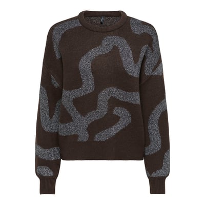 Pull manches longues imprimé pailleté ONLY