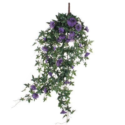 Plante artificielle suspendue PETUNIA HANGING MICA DECORATIONS